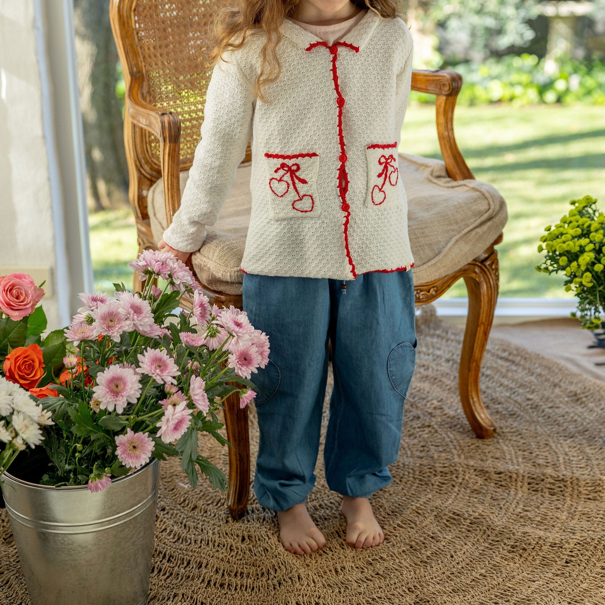 Odette Pants (Chambray)