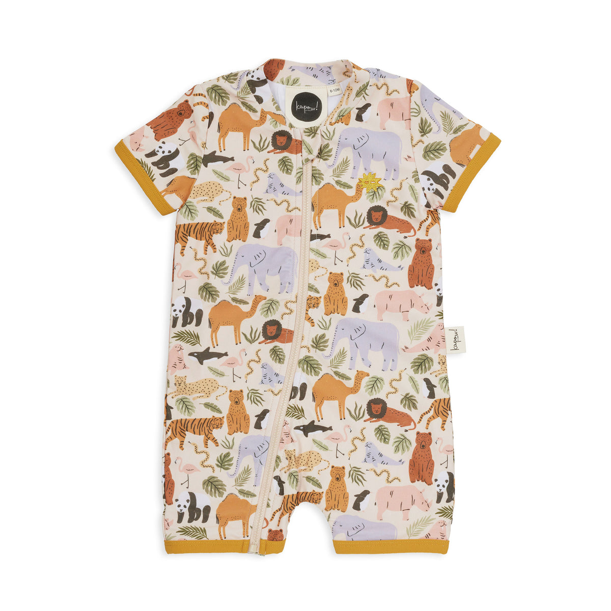 Animal Kingdom Short Sleeve Swimsuit