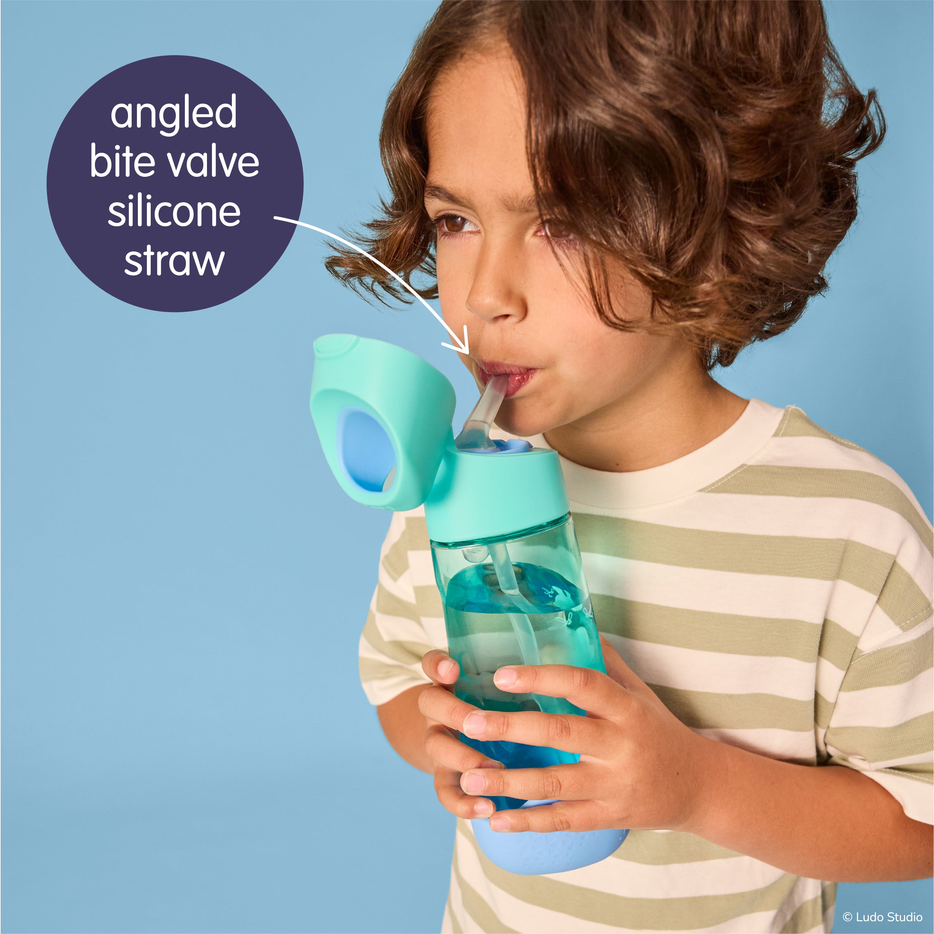 Tritan Drink Bottle 600ml (Bluey S2)