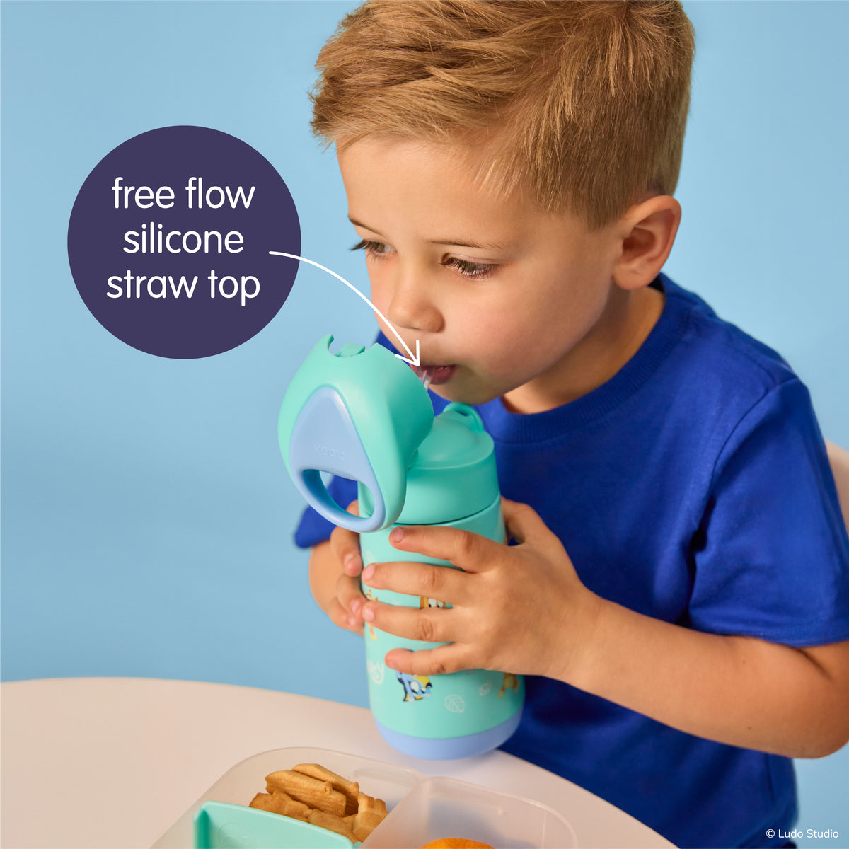 Insulated Drink Bottle 350ml (Bluey S2)