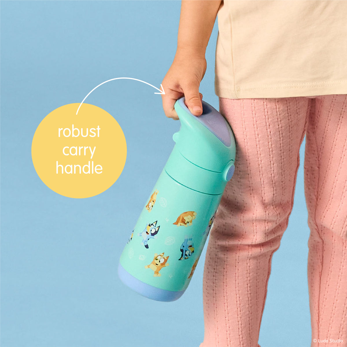 Insulated Drink Bottle 350ml (Bluey S2)