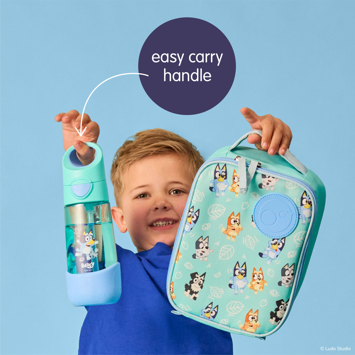 Tritan Drink Bottle 450ml (Bluey S2)
