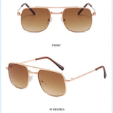 Mr Cool Metallic Sunglasses (Tan)
