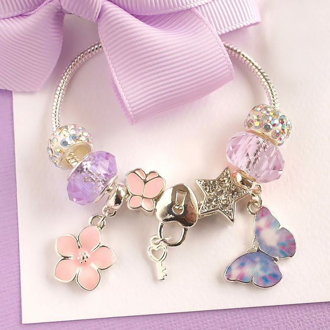 Magic Butterfly Charm Bracelet