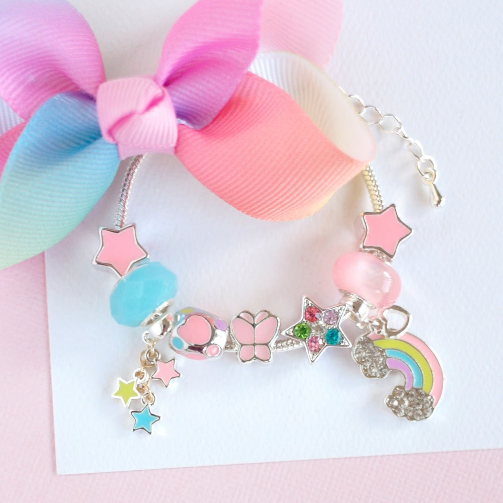 Somewhere Over The Rainbow Charm Bracelet