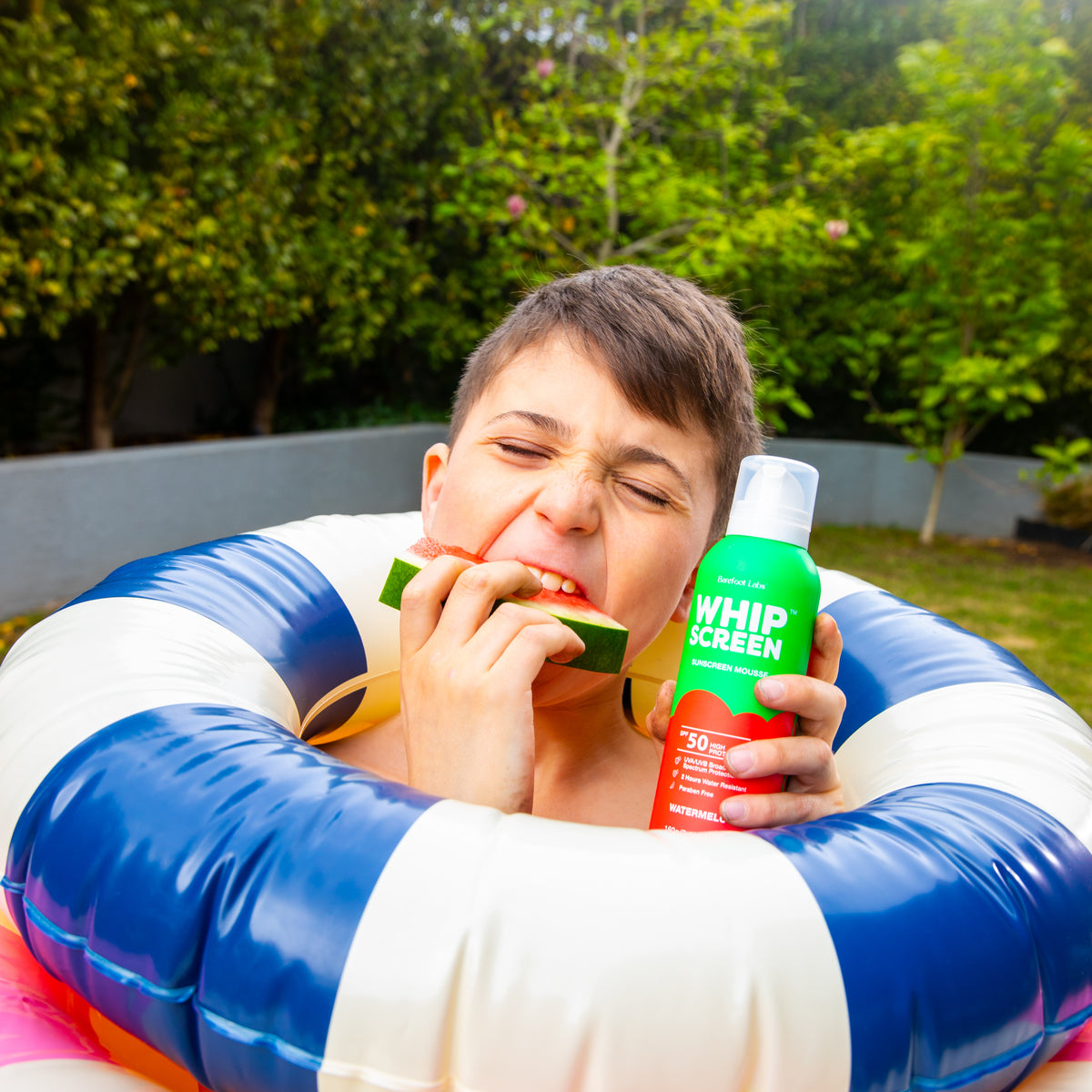 WhipScreen SPF50 Sunscreen Mousse (Watermelon)