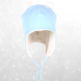 Teddy Fleecy Beanie (Baby Blue Marle)