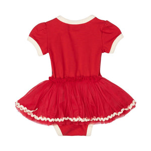 Red Santa Baby Circus Dress