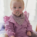 Liberty Bandana Bib (Lawn/Violet Sky)