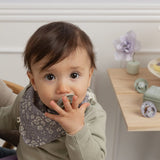 Liberty Bandana Bib (Capel/Fossil Grey)