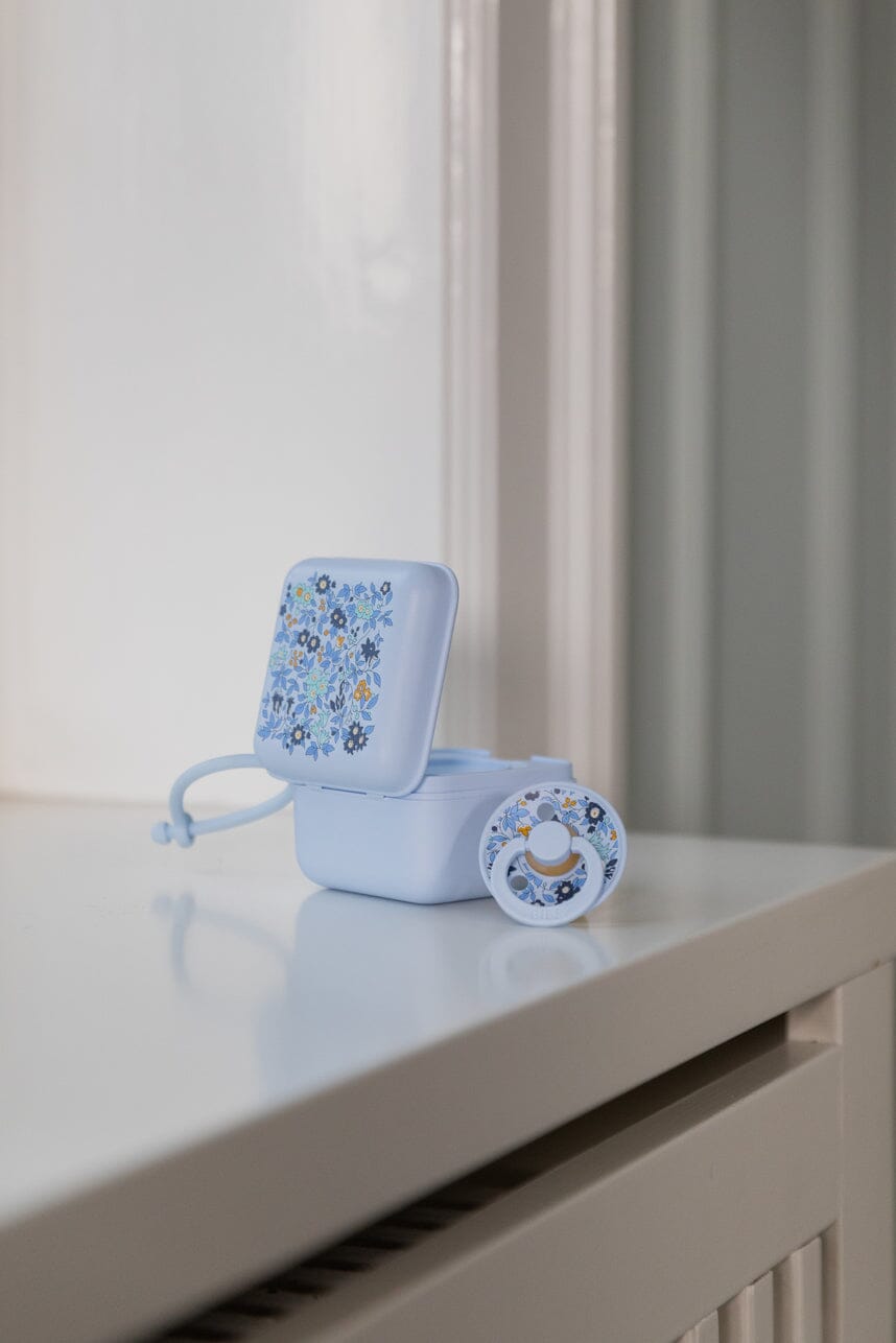 Liberty Pacifier Box (Lawn/Baby Blue)