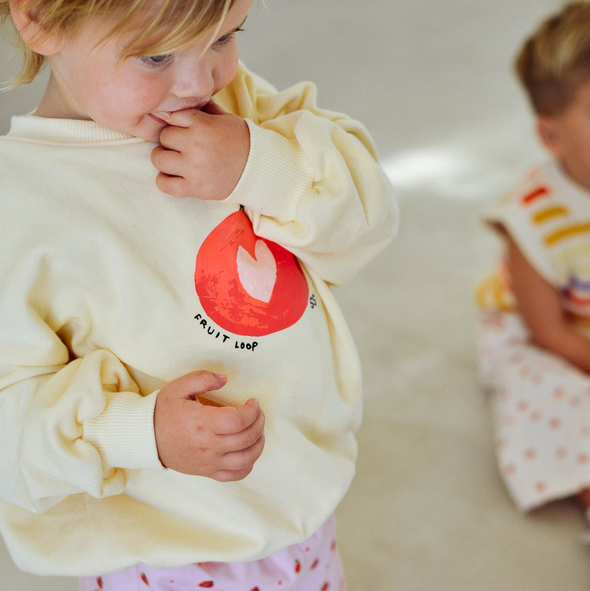 Fruit Loop Sweater - Yellow