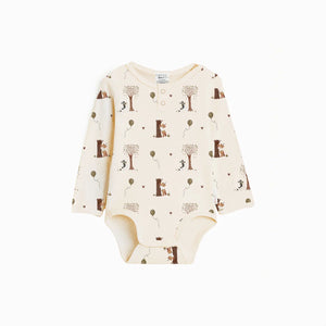 Autumn Bears LS Bodysuit