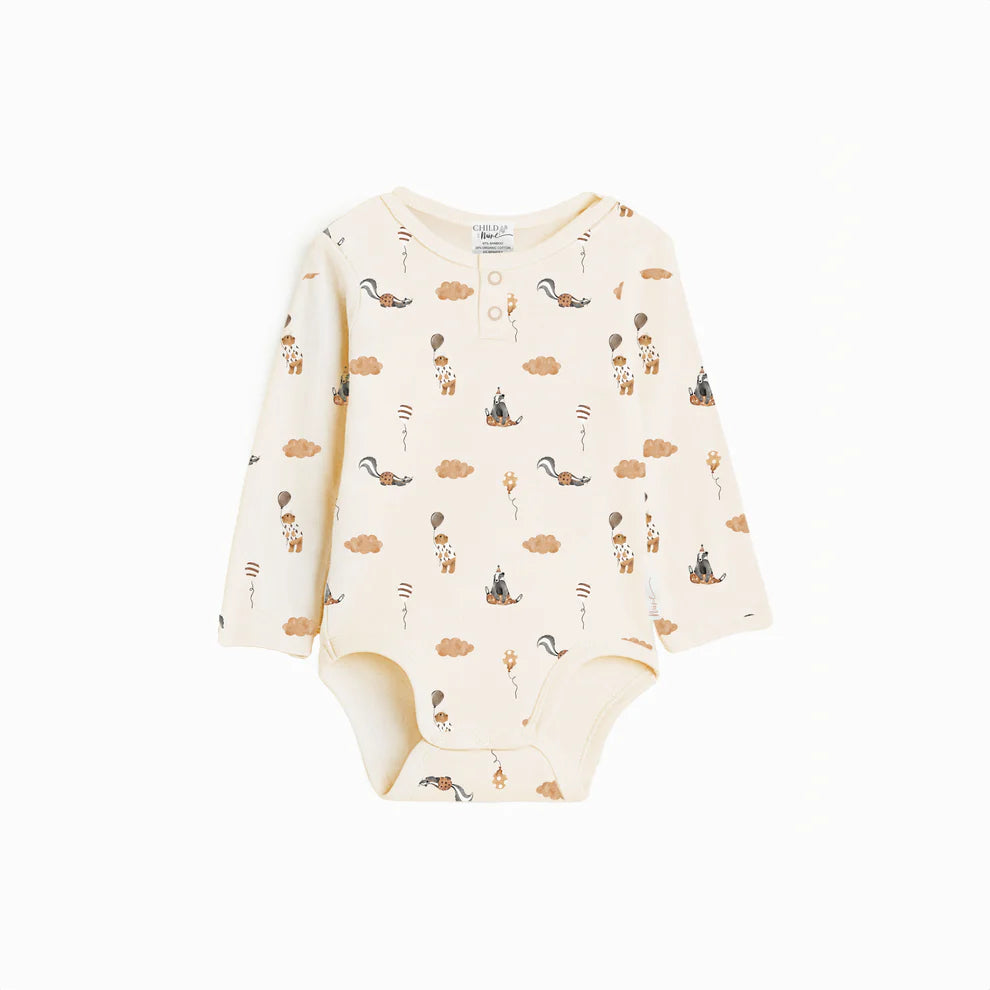 Cloud Parties LS Bodysuit