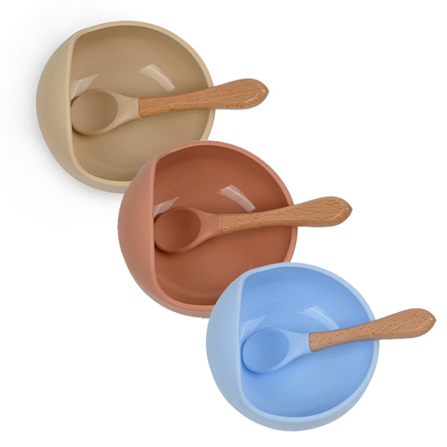 Bowl & Spoon Set (9 Colours)