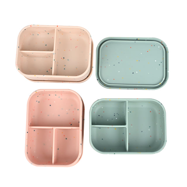 Rectangle Speckled Bento Box (3 Colours)