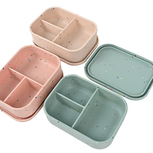 Rectangle Speckled Bento Box (3 Colours)
