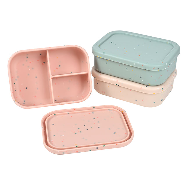 Rectangle Speckled Bento Box (3 Colours)