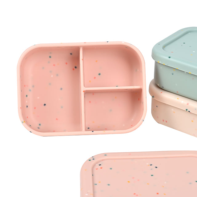 Rectangle Speckled Bento Box (3 Colours)