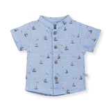 Button Up Shirt (Sail Boat)