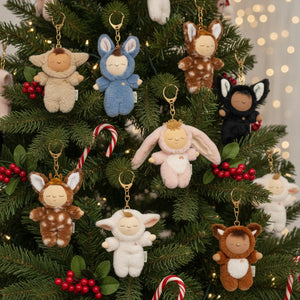 Cozy Bag Charm - Lamby Pip