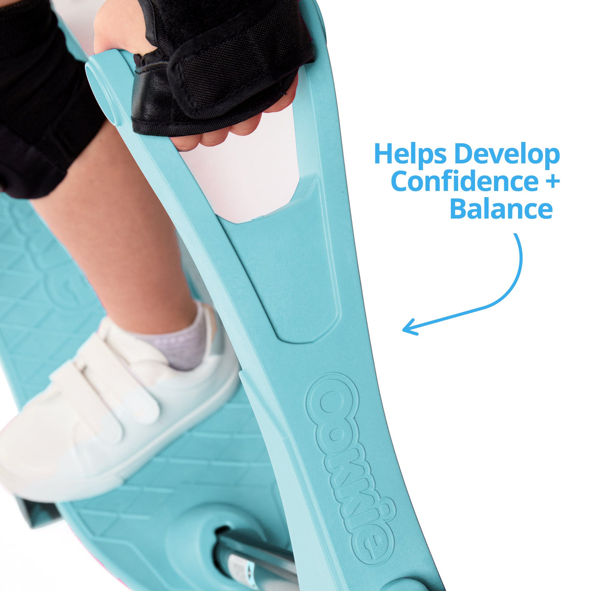 Ookkie Learner Skateboard (Mint)