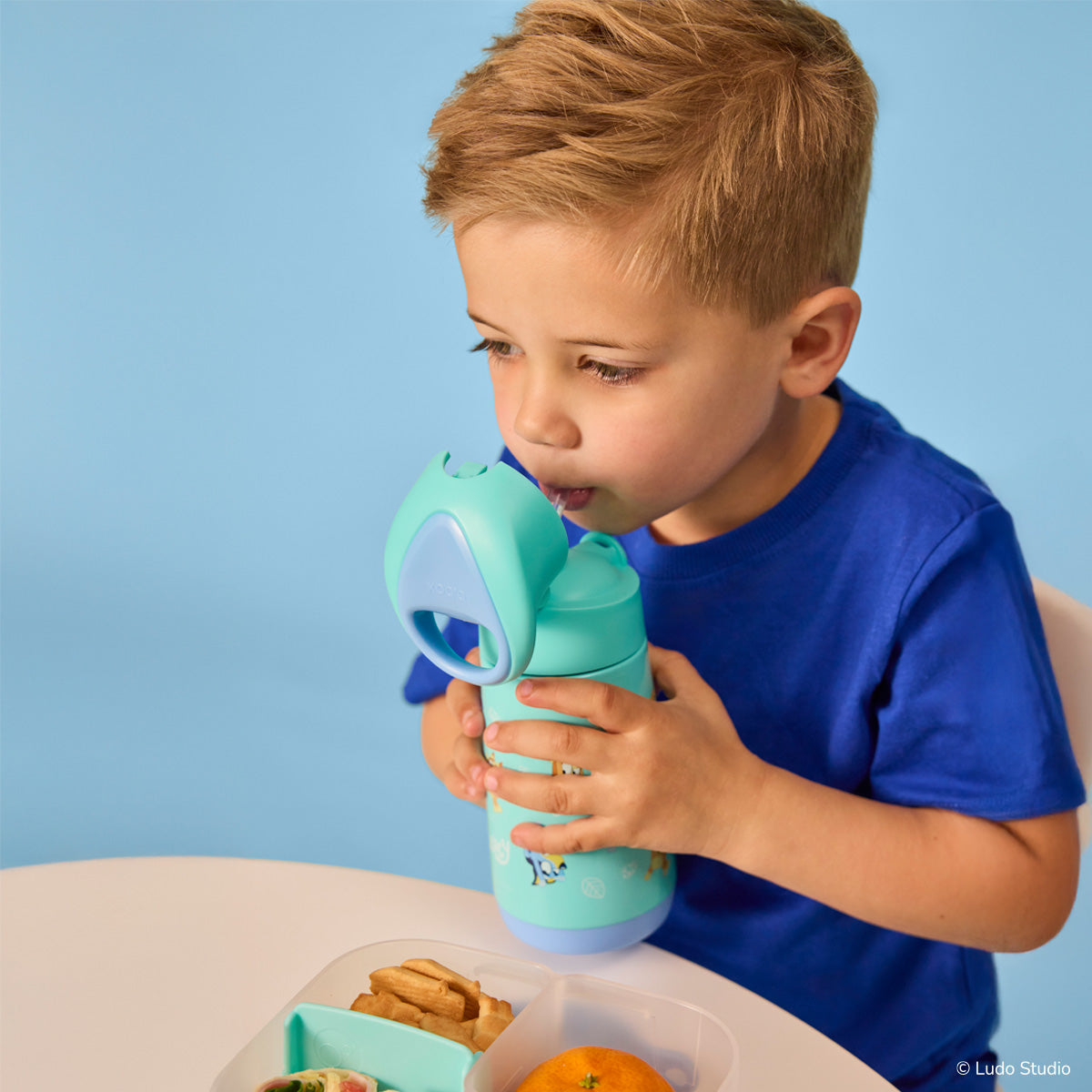 Insulated Drink Bottle 350ml (Bluey S2)