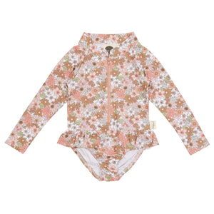 Bouquet Rashie Swimsuit UPF50