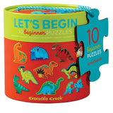 Lets Begin 2 piece Puzzle (Dinosaurs)