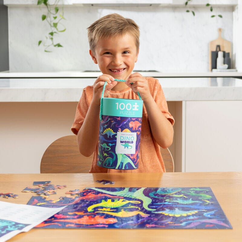 36 Animals Puzzle 100 pc (Dino World)