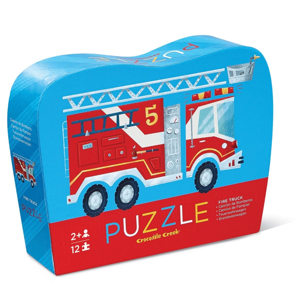 Mini Puzzle 12 Piece - Fire Truck