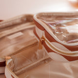Rust Swirl Cosmetic Bag