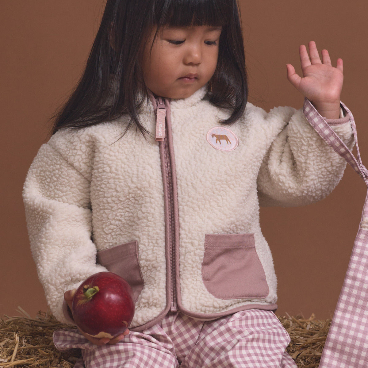 Baby Sherpa Jacket (Powder)