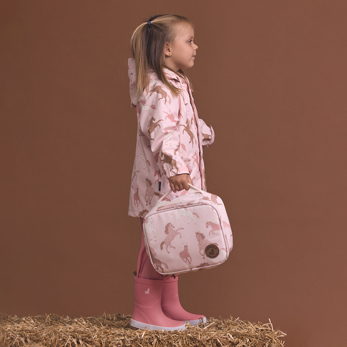 Everyday Lunch Bag (Blush Ponies)