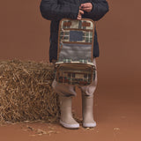 Hanging Toiletry Bag (Field Plaid)