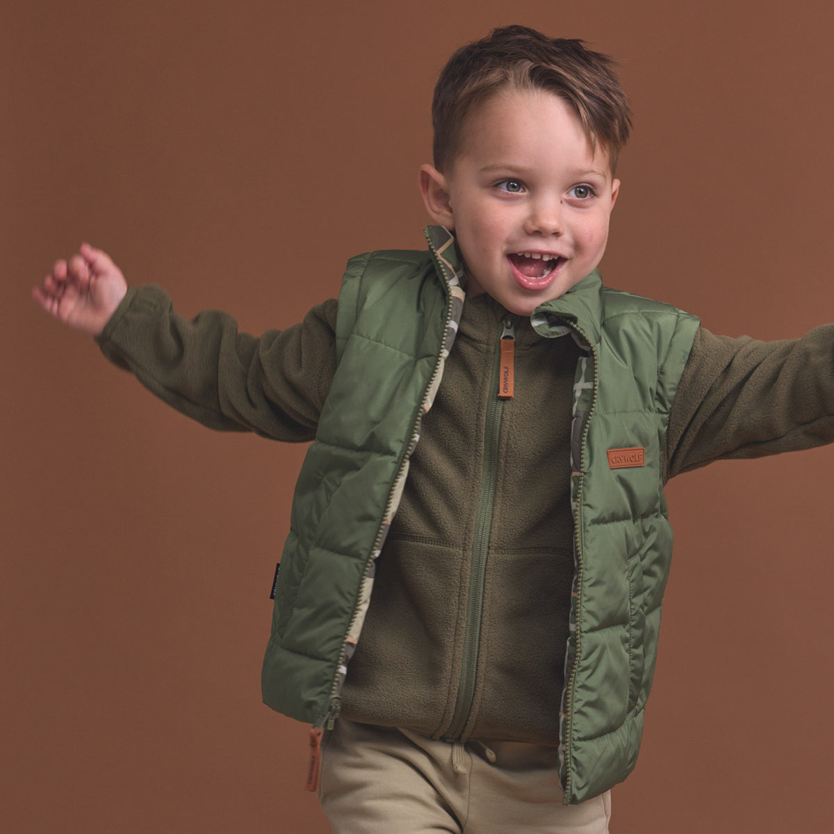 Lightweight Fleece (Olive)