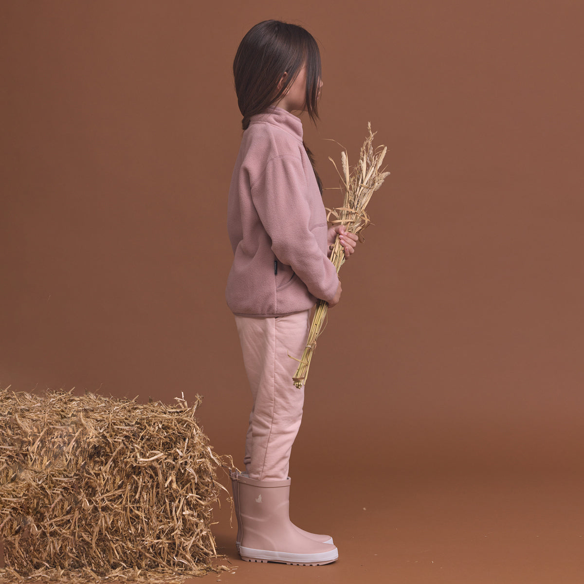 Lightweight Fleece (Pink Rose)