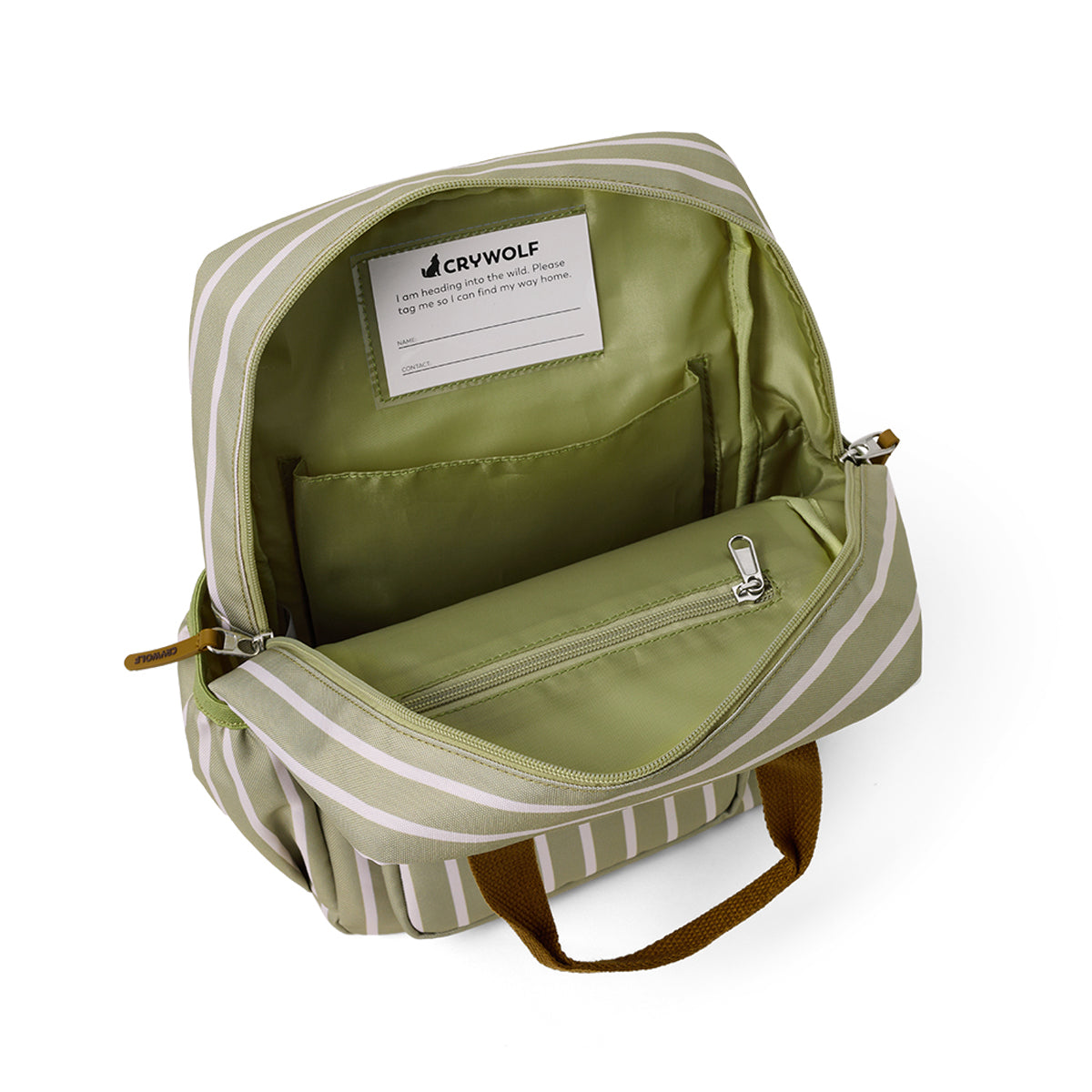 Mini Backpack (Elm Stripe)