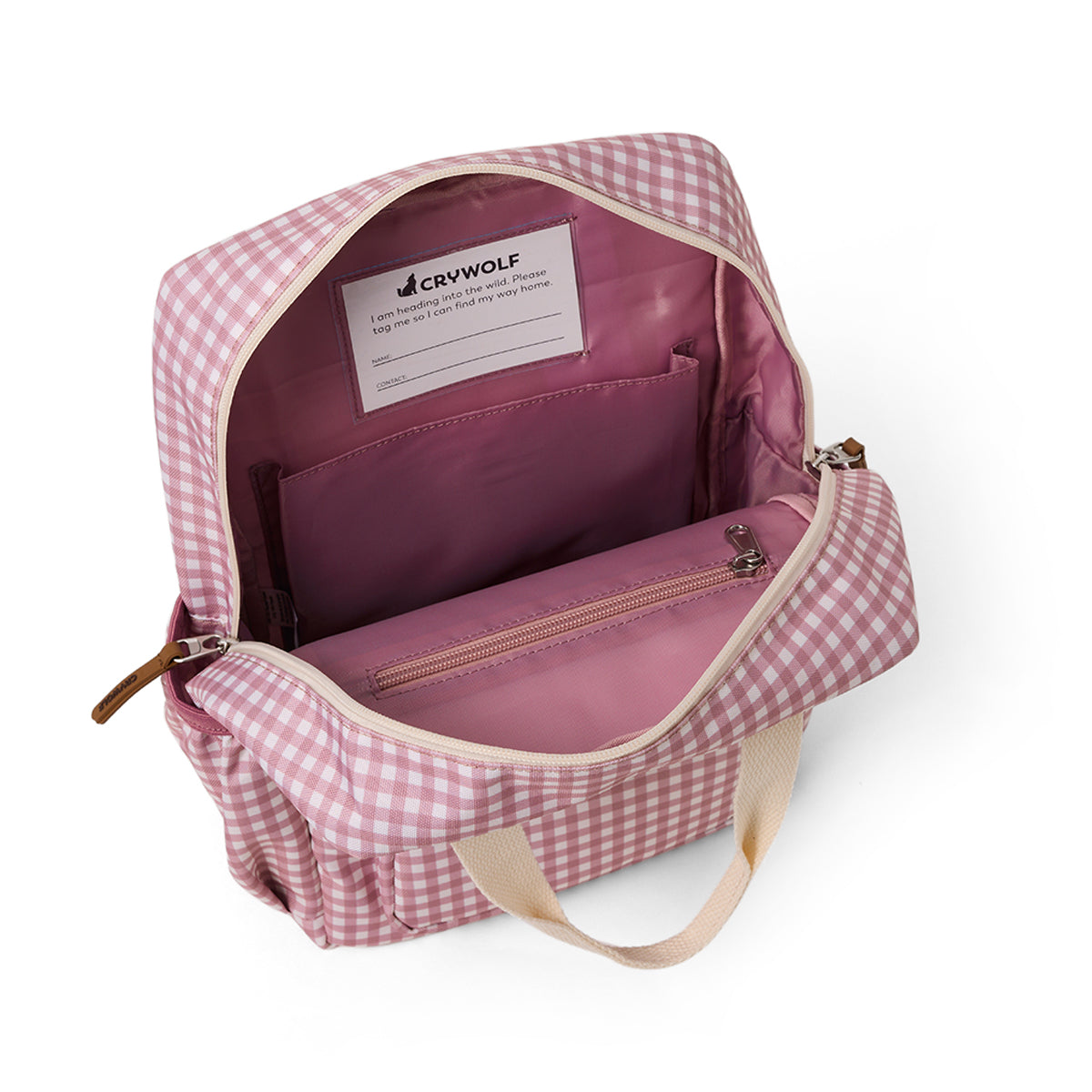 Mini Backpack (Gingham)