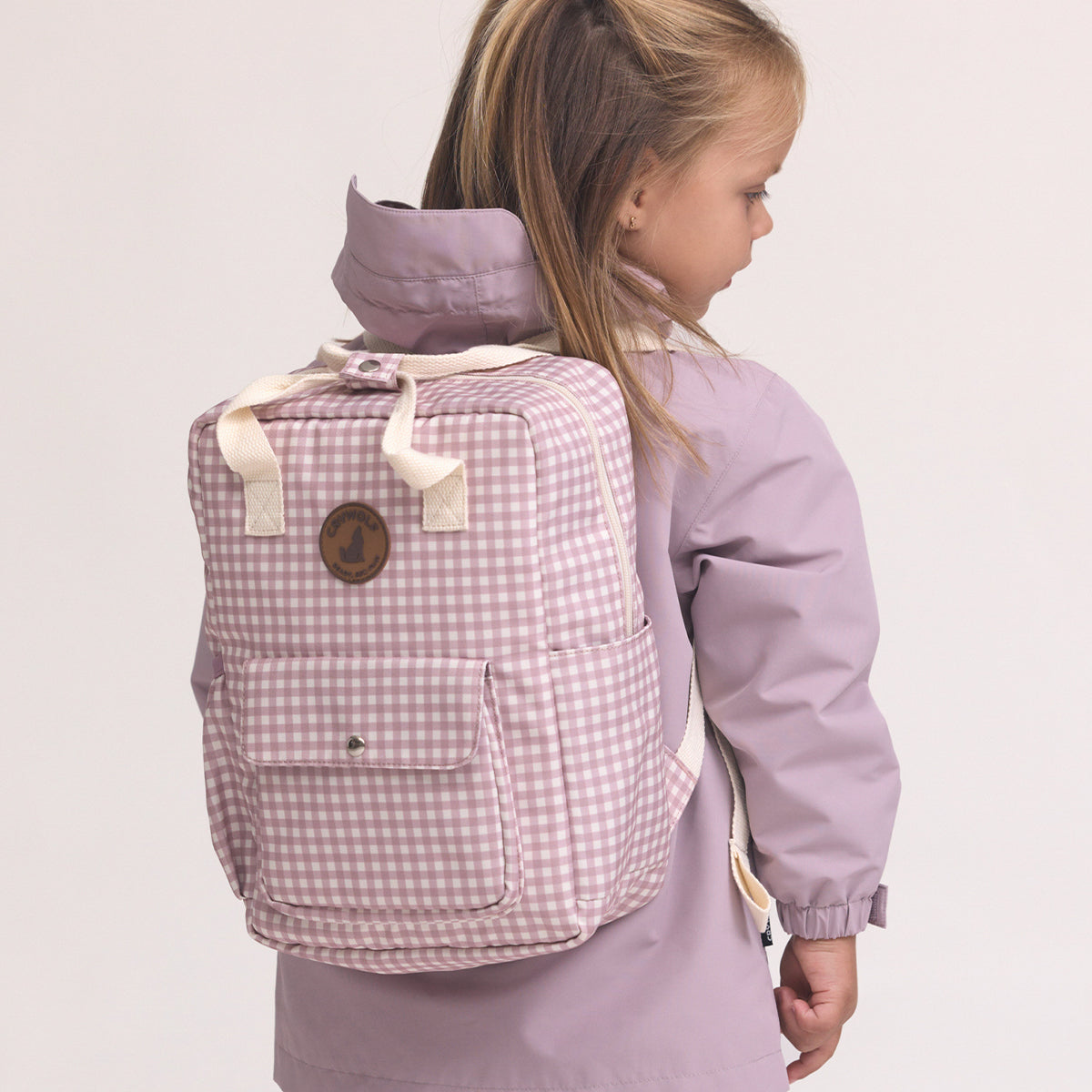 Mini Backpack (Gingham)