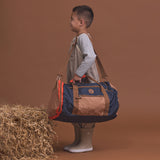 Packable Duffle (Ash Colourblock)