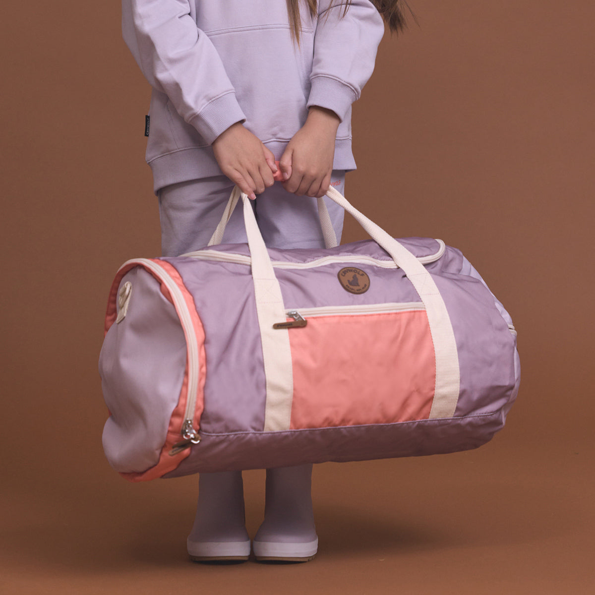 Packable Duffle (Heather Colourblock)