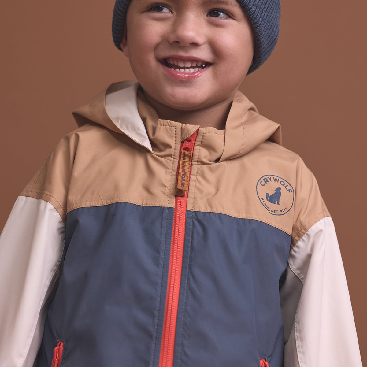 Packable Jacket (Ash Colourblock)