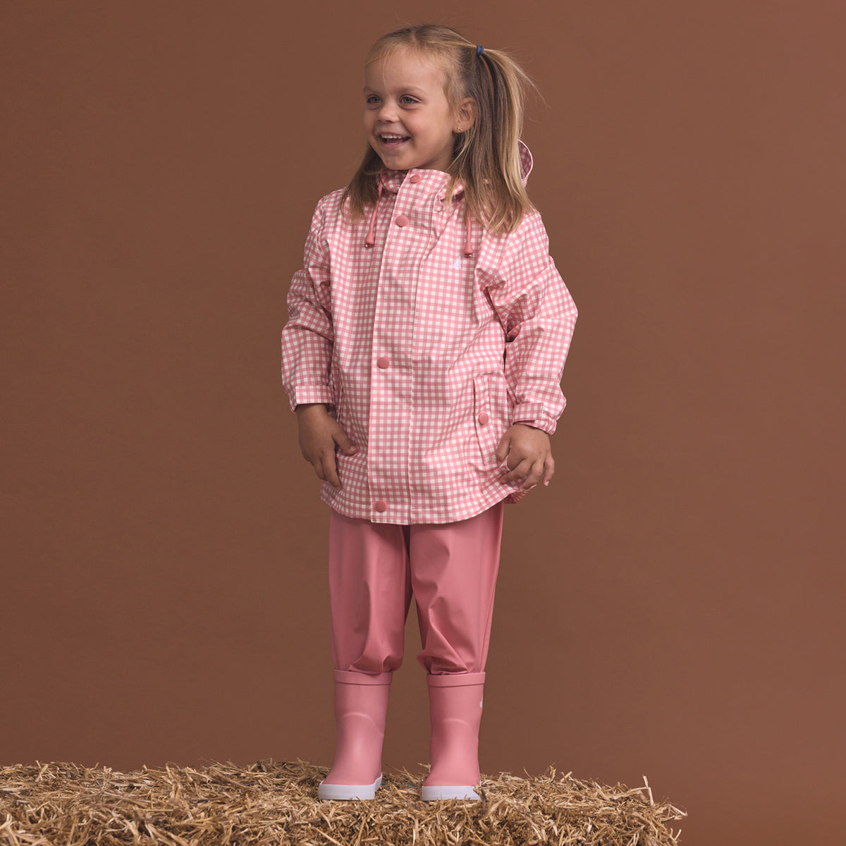 Play Jacket (Rose Gingham)