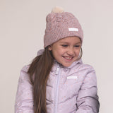 Pom Pom Beanie (Heather Speckle)