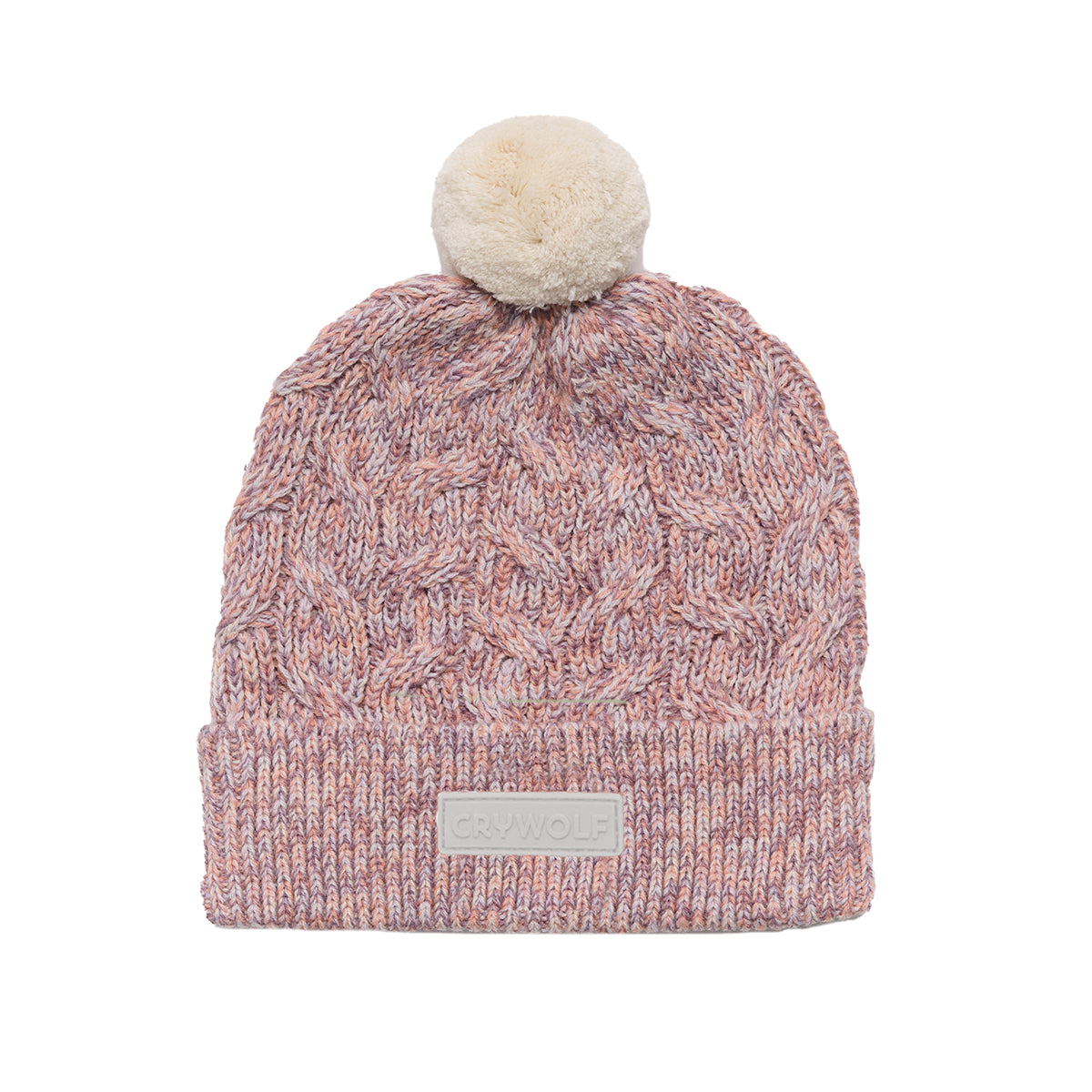 Pom Pom Beanie (Heather Speckle)