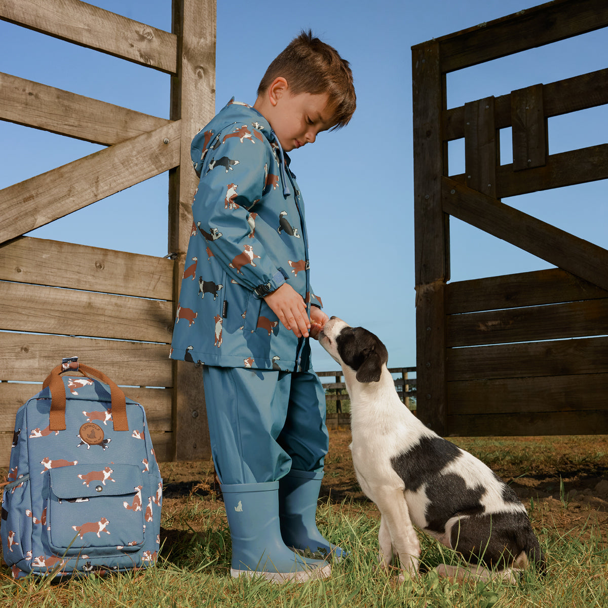 Rain Boots (Highland Blue)