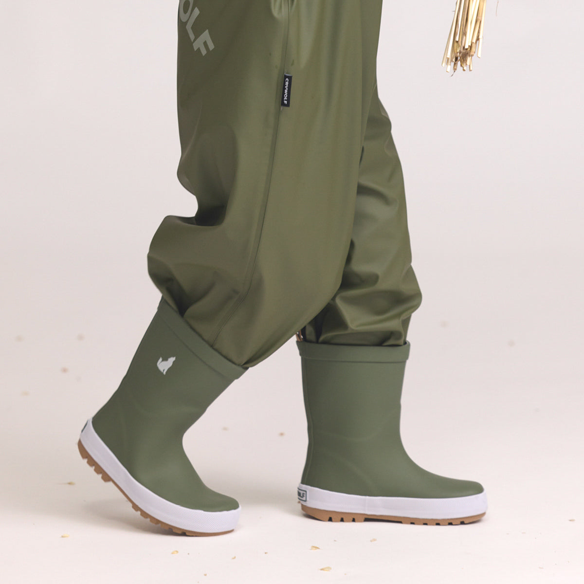 Rain Boots (Olive)