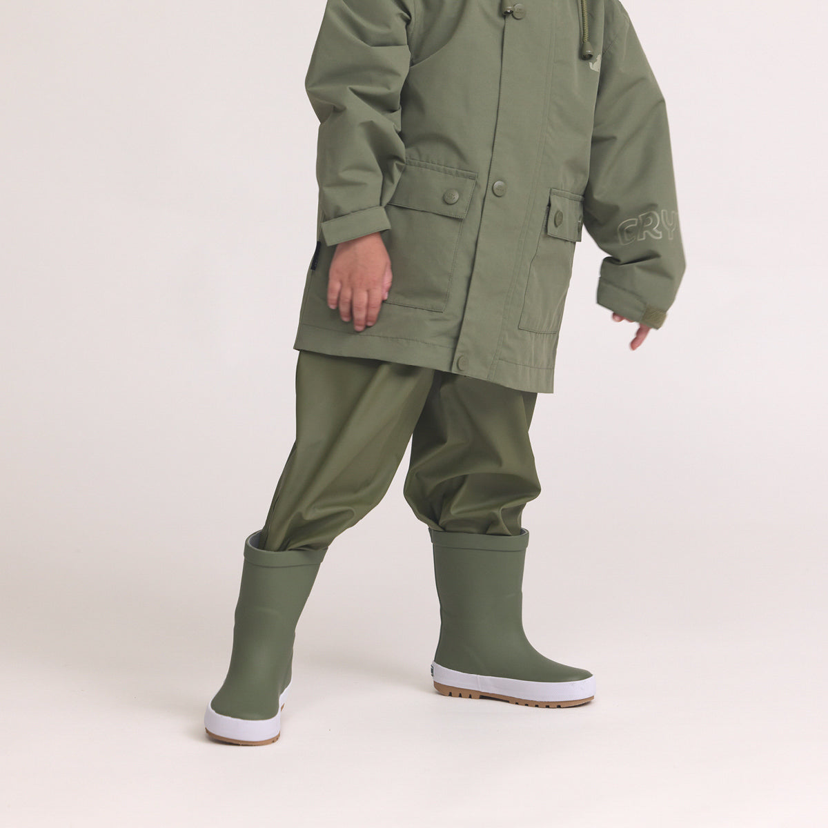 Rain Boots (Olive)