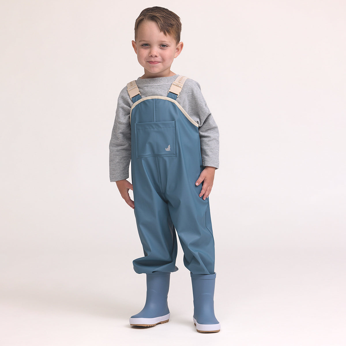 Rain Overalls (Highland Blue)